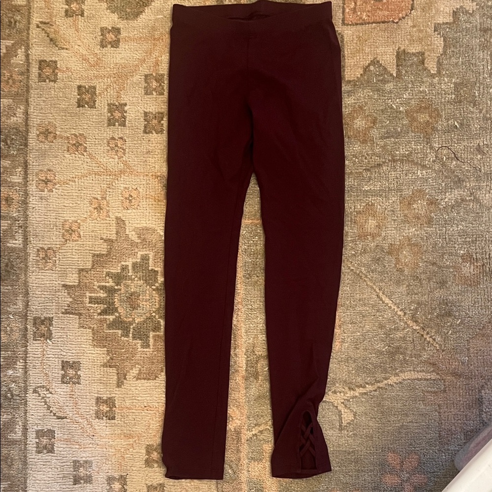 Old Navy Maroon Leggings